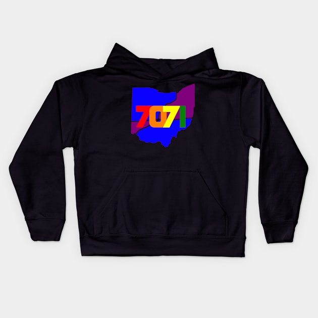 7071 Pride Kids Hoodie by 7071